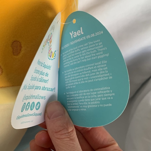 Squishmallows Yael - Chicken Nugget 11 Inch - Picture 5 of 8